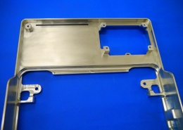 100 uppsättningar aluminium 6082 CNC-bearbetade ramdelar för videointercom-enhet i USA